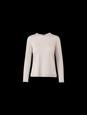 Akris 100% Cashmere Seamless Crew Neck Sweater L